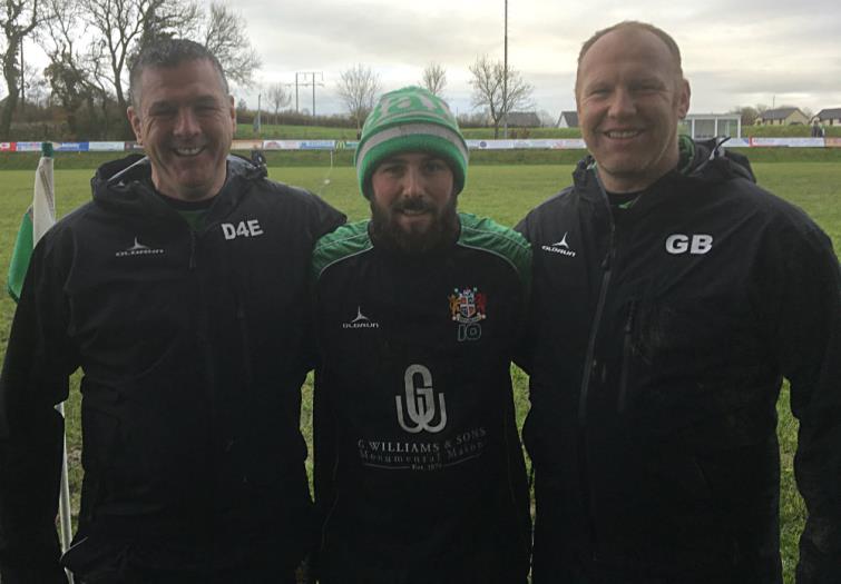 Dai Ebsworth, Nico Setaro and Gareth  Bennett